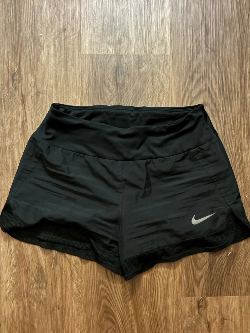 Nike Women’s Black Athletic Shorts with Built-In Liner